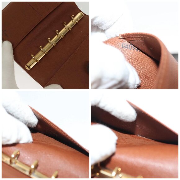 LOUIS VUITTON Monogram Agenda PM Day Planner Cover R20005 LV Auth 138196 - Picture 15 of 16